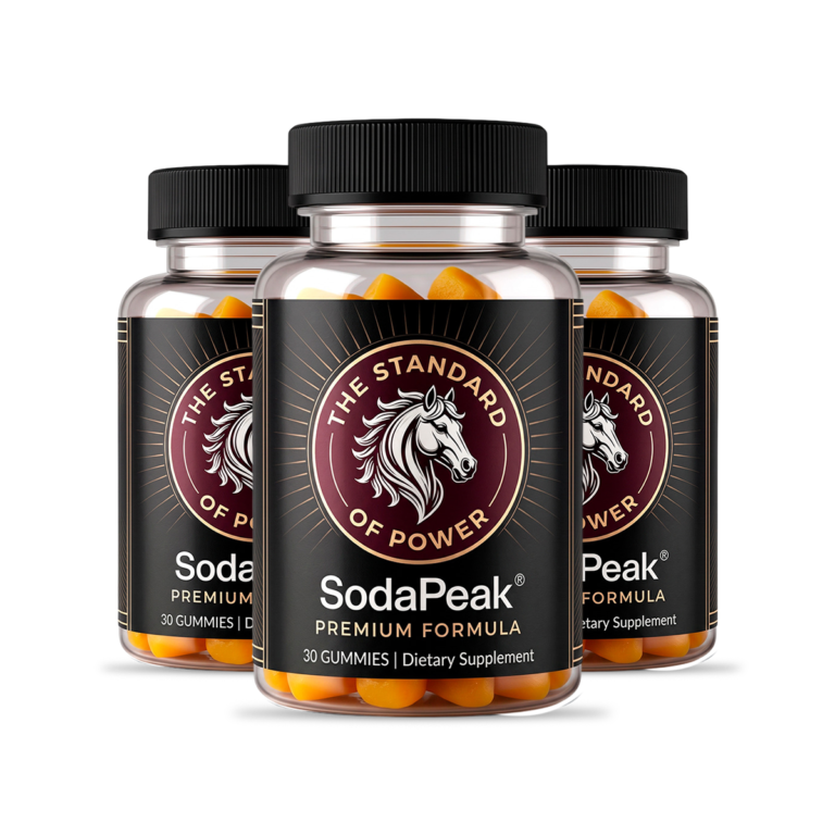 3 bottles of SodaPeak
