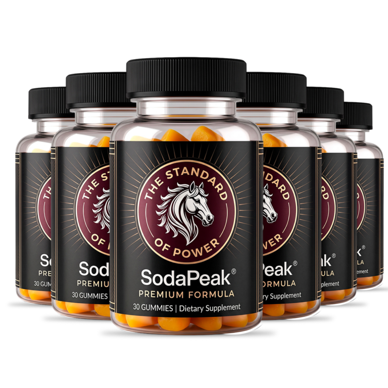 6 bottles of SodaPeak